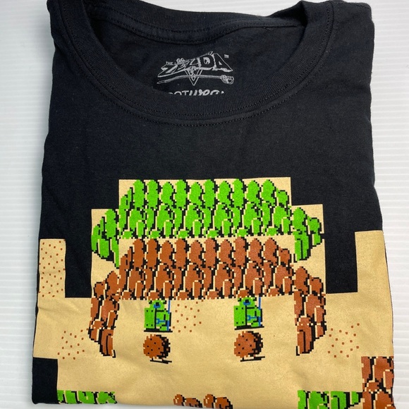 NEW - Unisex Legend of Zelda Link Map Graphic Tee Lootcrate Exclusive Sz… - Picture 2 of 7